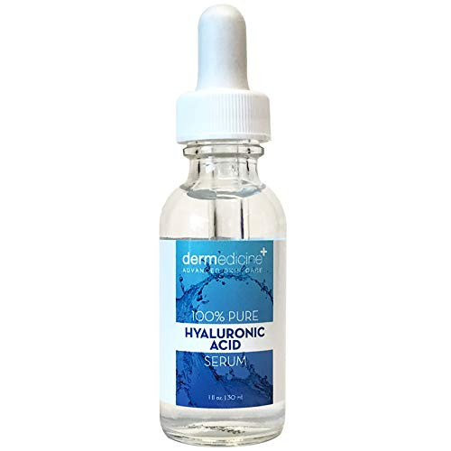 100 percent Pure Hyaluronic Acid Serum Anti Aging Serum Moisture and Hydration for Your Face 1oz