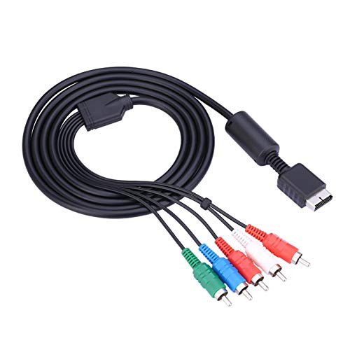 Yosoo Health Gear Audio/Video Cable, AV Multi Out to Component Video/Audio Cable, Audio/Video Cable for Sony Playstation PS2 PS3