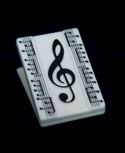 Music Treasures Co. Clef Memo Clip Pack of Four