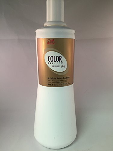 Wella Perfect 9 Percent Stabilized Creme Developer Hair Color, 32 Fluid Ounce