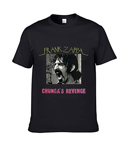 liuzheng Frank Zappa T Shirts for Men XX-Large Black