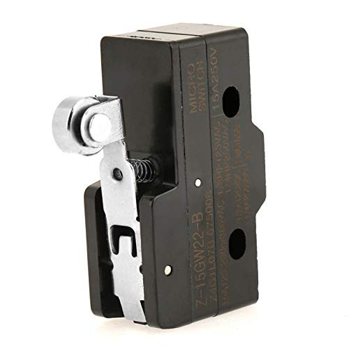 Limit Switch, 10pcs 250V 15A Stable Snap Action Micro Switch, Miniature for Replacing Repairing