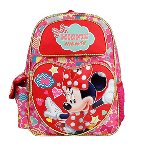Disney Minnie Mouse 16' Large Backpack - Minnie Heart