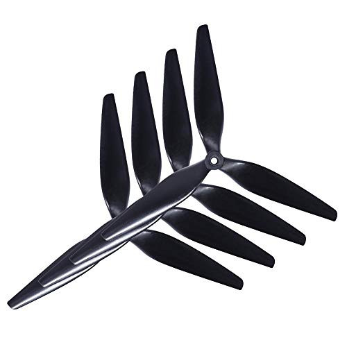 Parts  and  Accessories HQ Prop 10X5X3 Propeller 1050 Prop 10inch 3-Blade CW CCW Carbon Fiber Nylon for RC DIY FPV Racing Drone - -Color: 1pcs CW-