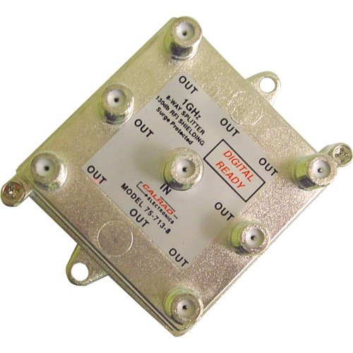 Calrad 75-713-6 6-Way 1GHz Digital Splitter