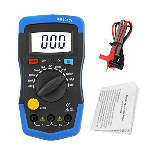 NA. Newesoutorry Digital Capacitance Capacitor Tester PF UF Circuit Meter Tester with LCD Display