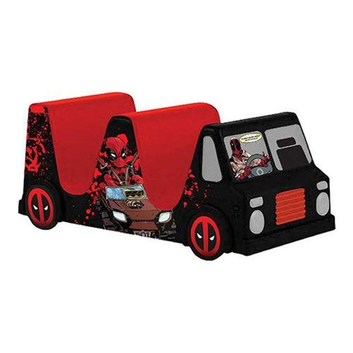 Marvel Comics - Deadpool - Sculpted Ceramic Taco Holder Truck Marvel Comics - Deadpool - Sculpted Ceramic Taco Holder Truck