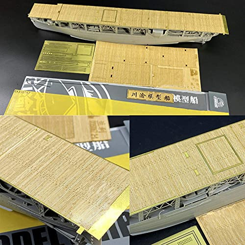 CY350067 1/350 Wooden Deck Masking Sheet for Trumpeter Langley CV-1 Model Ship