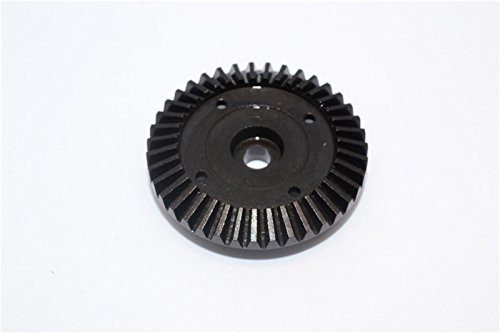Tamiya TT-02  and  TT-02B Upgrade Parts Steel Ring Gear - 1Pc Black
