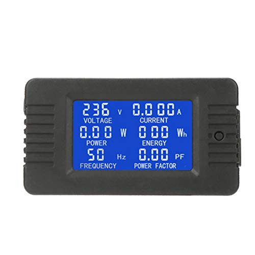 AC Multifunction Digital Battery Monitor Meter, 80?260V 100A Power Current Voltage Amperage Power Energy Panel Meter, LCD Digital Display Ammeter Voltmeter Multimeter AC Multifunction Digital Battery Monitor Meter, 80?260V 100A Power Current Voltage Amperage Power Energy Panel Meter, LCD Digital Display Ammeter Voltmeter Multimeter