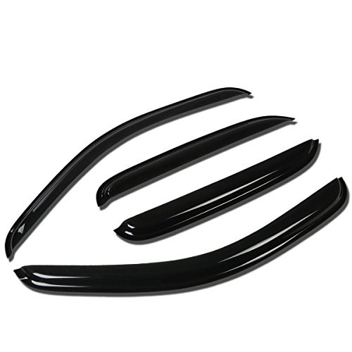 Replacement for Chevy Tahoe/GMC Yukon 4pcs Tape-On Window Visor Deflector Rain Guard