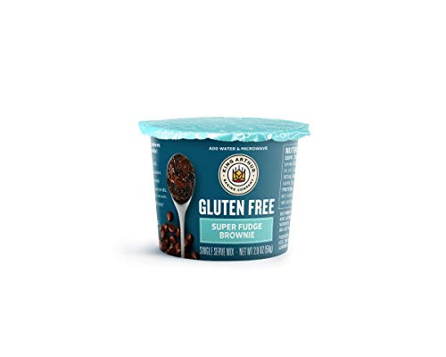 King Arthur, Gluten-Free Single Serve Super Fudge Brownie Mix, Gluten-Free, Non-GMO Project Verified, Certified Kosher, 12 Count