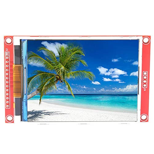 3.2 inch 240x320 Serial Peripheral Interface TFT LCD Display Module, LCD Driver Board, Support 65K Color Display, Stable Performance and Durable, with SD Card Cage-without touch-