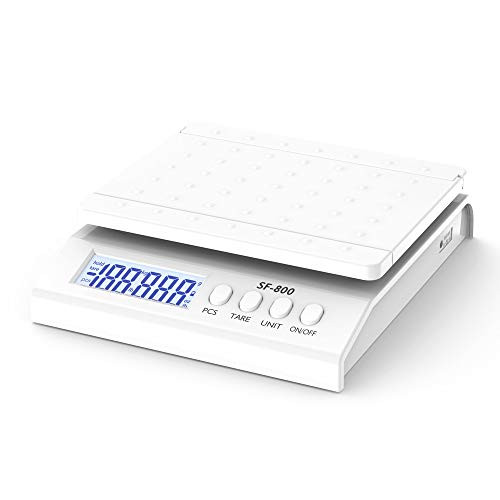 SF-800 30KG / 1G High Precision LCD Digital Postal Shipping Scale with Adapter White SF-800 30KG / 1G High Precision LCD Digital Postal Shipping Scale with Adapter White