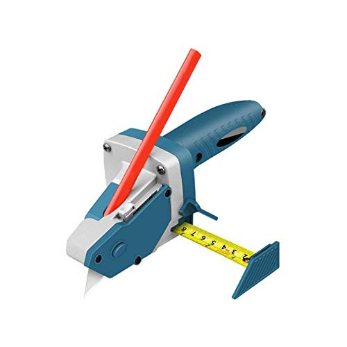 Portable Gypsum Board Cutting Device, Drywall Cutting Plaster Tool with Tape Measure, Convenient to Measure, Mark and Cut Drywall, Wood, etc