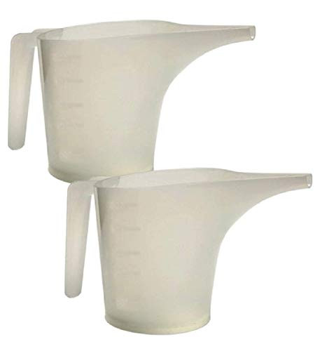 Norpro Plastic Measuring Funnel Pitcher, 2 Cup Capacity -Pack of 2-