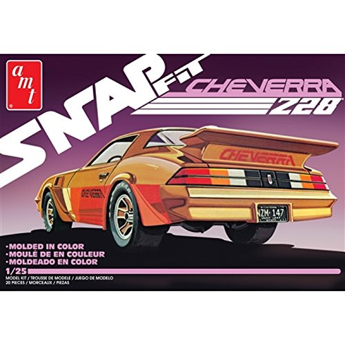 AMT 1007 Cheverra Custom 1980 Camaro Z28 1:25 Scale Plastic Model Kit - Requires Assembly - SNAP