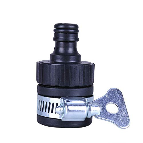 Conector de manguera de agua Plástico 2PCS Conector de grifo de manguera de jardín Adaptador de extremo de manguera rápido para tubo de manguera -Conector de grifo de agua multifuncional-