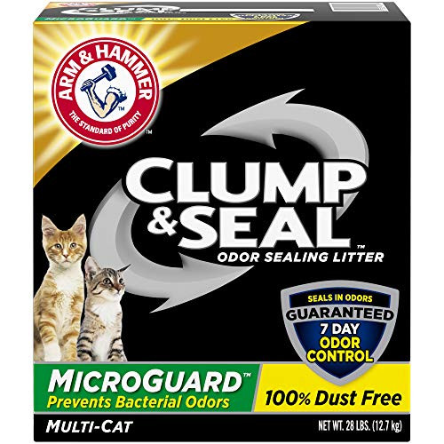 Arm  and  Hammer Clump  and  Seal MicroGuard Cat Litter, 28lb, 28 lb