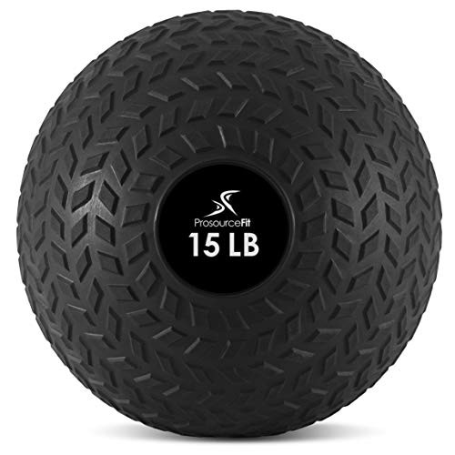 ProsourceFit Slam Medicine Balls 15lbs Tread Textured Grip Dead Weight Balls for Crossfit, Strength and Conditioning Exercises, Cardio and Core Workouts, ps-2221-tsb-15 ProsourceFit Slam Medicine Balls 15lbs Tread Textured Grip Dead Weight Balls for Crossfit, Strength and Conditioning Exercises, Cardio and Core Workouts, ps-2221-tsb-15