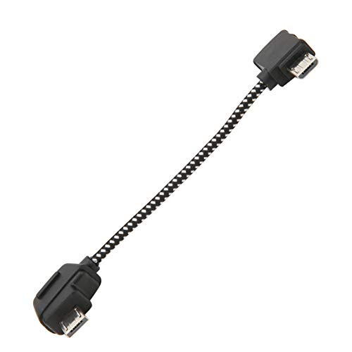 Cerlingwee Mini Drone Remote Control Drone Remote Control USB Cable, Portable RC USB Cable, Cable-Android Micro USB Standard Port for Mobile Phones-
