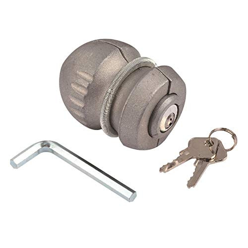 PROKTH Universal Hitch Lock Trailer Anti-Theft Trailer Hitch Coupling Lock Tow Ball Lock Caravan Lock for Tow Caravan