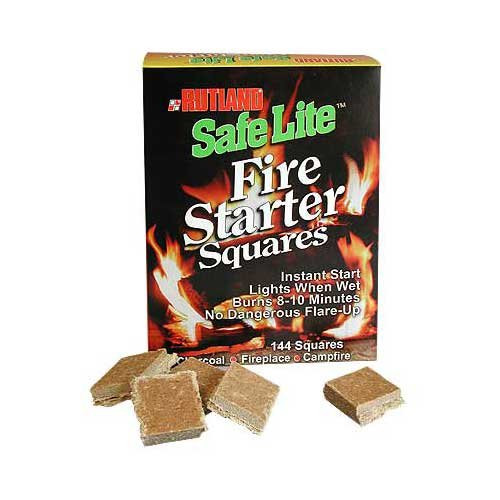 Safe Lite Fire Starters - 144 Squares