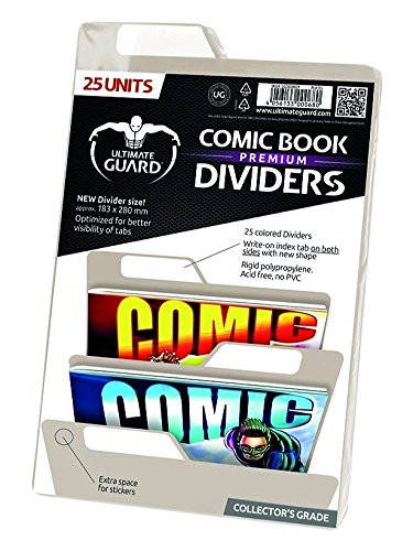 Ultimate Guard Premium Comic Dividers (25 Pack), Sand
