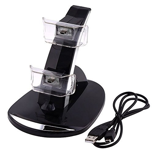 DUAL USB CHARGING DOCK DOCKING STATION CHARGER STAND PLAYSTATION3 PS3 CONTROLLER