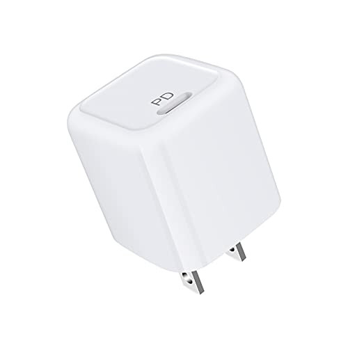20W USB C Charger Type C Wall Charger Block Fast Charger PD Power Adapter Compatible with iPhone 12 Mini 12 Pro Max SE 11 Pro XS Max X XR 8 Plus,Samsung Galaxy S21 S20 S10 A52 A12 Note 20,Pixel 5 4 3