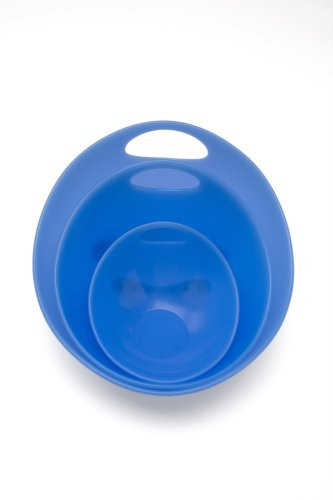 Wetnoz Studio Scoop Dog Dish, Large, 5 Cups, Periwinkle