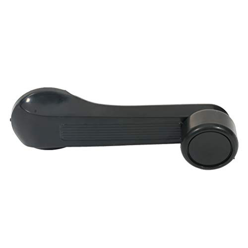 LUJUNTEC Driver Passenger Side Window Crank Handle Replacement fit for 1984-2000 for Honda Civic Black