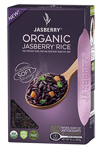 Nulo Organic Jasberry Rice - Keto Friendly Non-GMO Superfood Healthy Rice - 16 Ounces -Pack of 1-