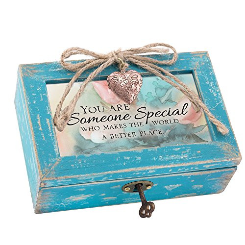 Cottage Garden Someone Special World Better Teal Locket Petite Music Box Plays Wonderful World Cottage Garden Someone Special World Better Teal Locket Petite Music Box Plays Wonderful World