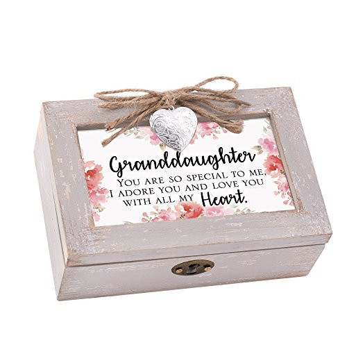 Cottage Garden Granddaughter Natural Taupe Wood Locket Petite Music Box Plays You are My Sunshine Cottage Garden Granddaughter Natural Taupe Wood Locket Petite Music Box Plays You are My Sunshine