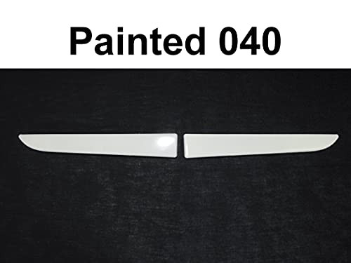 Bundle Painted 040 White Grille Lower Filler Panel Lh  and  Rh Fits Tacoma 2001-2004 TO1088108 TO1089108
