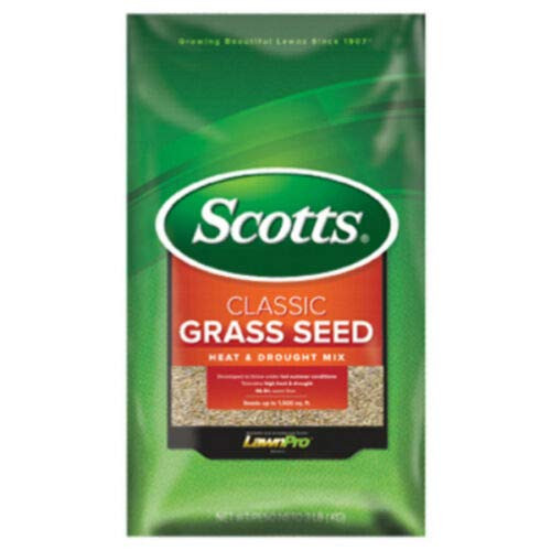 Scotts 17293 Classic Grass Seed Heat  and  Drought Mix, 3 Lbs