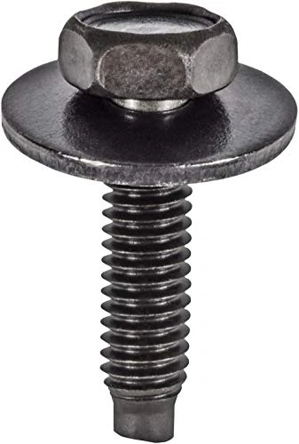 AMZ Clips And Fasteners 50 M4-.7 x 16mm Hex Head Sems Body Bolt with Dog Point For GM 11502618