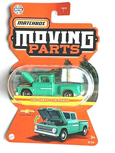Matchbox 1963 Chevy C10 Pickup [Green- 8/20 - Moving Parts 2021
