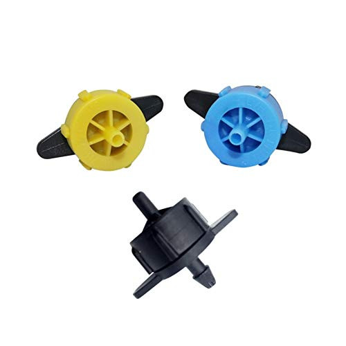 MANHONG Irrigation Dripper 2L/H, 4L/H, 8L/H Dripper Agricultural Tools Micro-Irrigation Pressure Compensation Dripper Greenhouse Water Dripper 30 -Color : 2L-
