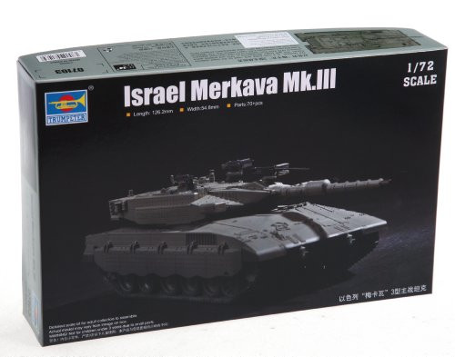 Trumpeter Israel Merkava Mk III Main Battle Tank -1/72 Scale-