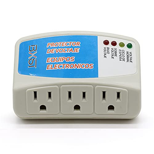 BSEED Surge Protector Home Appliance,3 Outlet Power Surge Protector, Voltage Protector Brownout Surge Refrigerator 1440 Watts,120V 12A-1 Pack-