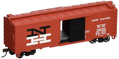 Bachmann Trains New Haven-Red 40' Box Car-Ho Scale Bachmann Trains New Haven-Red 40' Box Car-Ho Scale