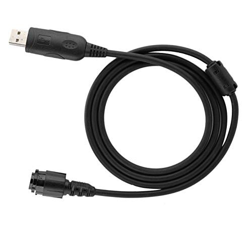 FOLOSAFENAR Walkie Talkie Programming Cable, Stable Programming Cable,for Motorola HKN6184C,for Walkie Talkie