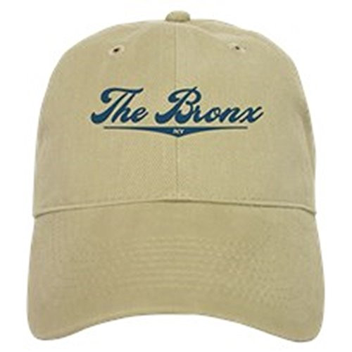 CafePress The Bronx, NY Baseball Cap with Adjustable Closure, Unique Printed Baseball Hat Khaki