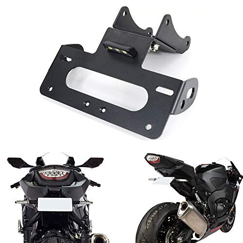Xitomer Fender Eliminator, Tail Tidy Fit for HONDA CBR1000RR 2017 2018 2019 2020 2021, with LED License Plate Light, Compatible with OEM/Stock and Aftermarket Turn Signal