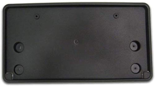 I-Match Auto Parts Front License Plate Bracket Tag Holder Replacement for 2013-2017 GMC Acadia GM1068152 22757027 Black Textured