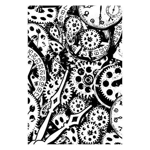 Efco Clockworks Stamp with 1 Part, 11 x 8 x 2 cm