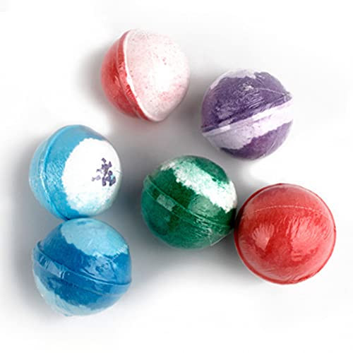 Dog Body Clean Pets Bath Salt Balls Grooming Bath Bombs Pet Beauty Salon SPA Relaxation Bathing Bubble Shower for Dogs Cats-80G,5pc-