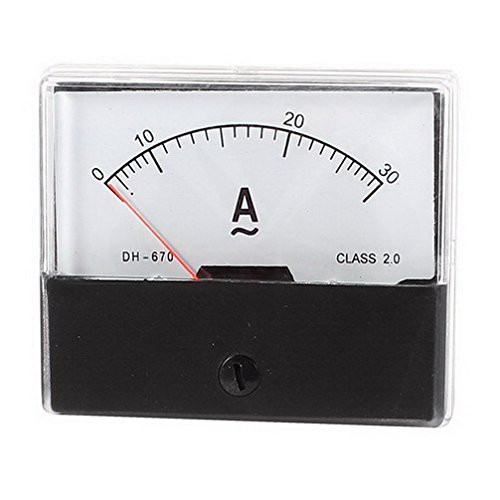 Testers Current Analog Panel Meter Ammeter Measuring Tool AC 30A By Houseuse